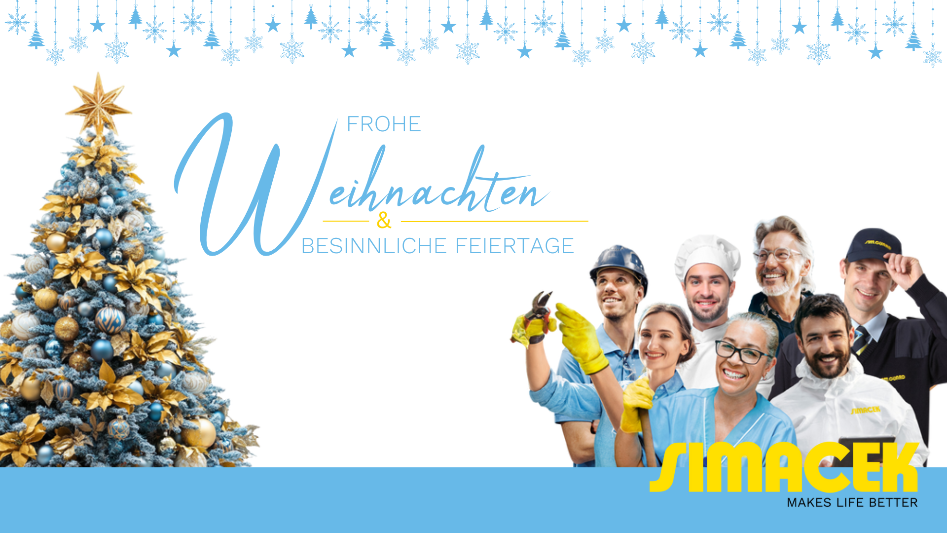 Frohe Weihnachten und besinnliche Feiertage! 